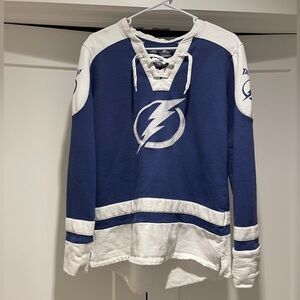 Tampa Bay Lightning Jersey Sweatshirt